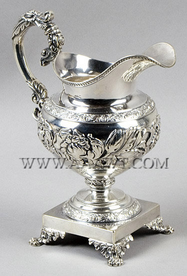 Silver, Pitcher
Bailey and Kitchen
Philadelphia
Circa 1832 to 1848 , entire view